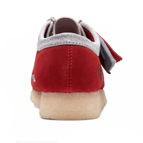 Clarks Red Wallabee Vcy Derbys